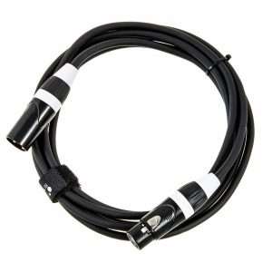 Cable DMX color coding blanco 3,0 M 3 PIN