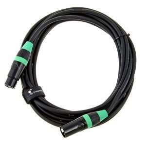 Cable DMX color coding verde