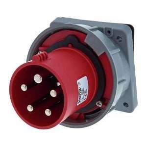 Conector CEE acodado macho PCE 735-6 CEE-MOUNTING PLUG 63A