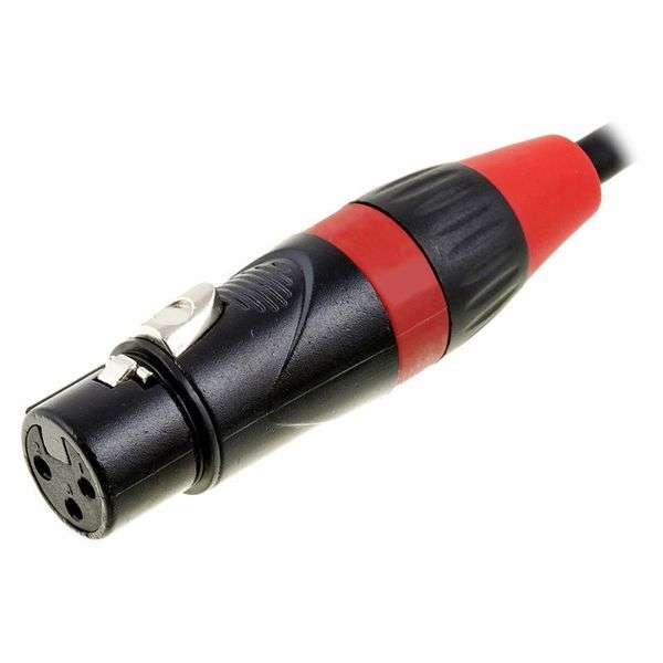 ROJO PDC3CC DMX CABLE 10,0 M 3 PIN CABEZAL2